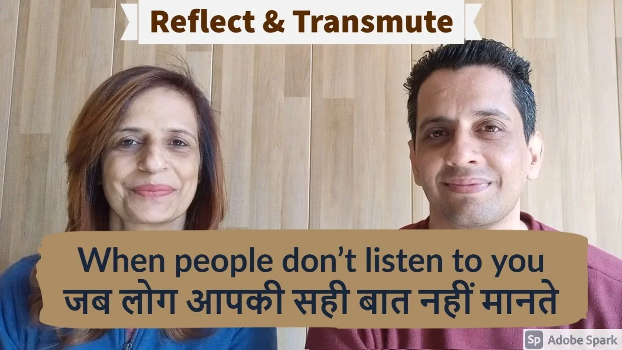 (Hindi) When People Don't Listen To You | Ritu Om | Jnana Param 1 hindi when people don t listen to you ritu om jnana param 1
