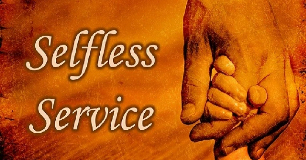 selfless service
