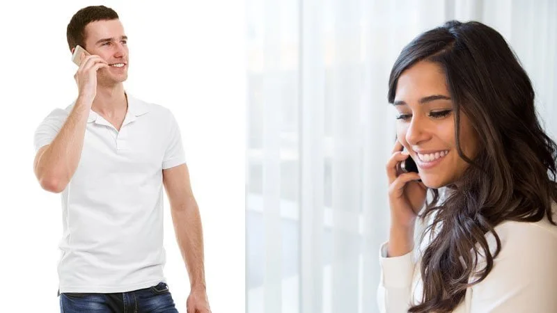 get her on a phone call