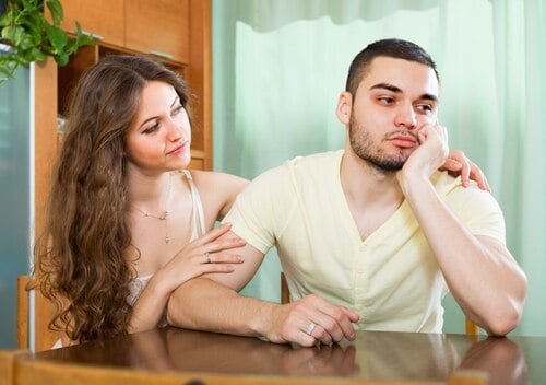 Top 5 Reasons for Painful Twin Flame Cheating 8 woman concoling depressed man 1398 4344 1