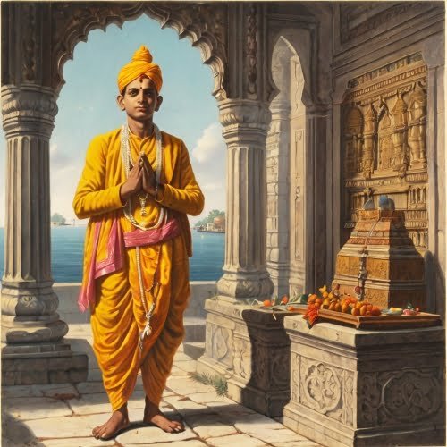 Default male hindu priest in its 40s from year 1700 1 1