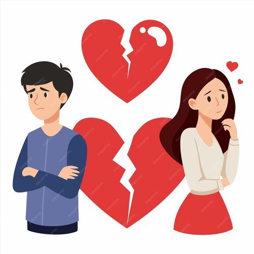 couple love with broken heart 1217673 209702