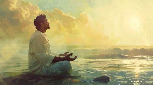 How to handle divorce stress Gracefully? - 01 5 meditation concept digital art style 23 2151544401